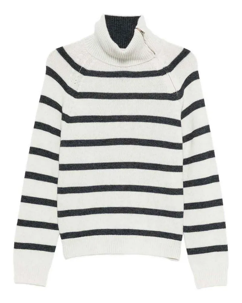 Semicouture Rundhalspullover - Grau Grau