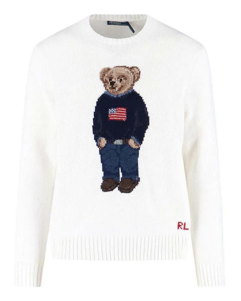 Ralph Lauren U-Boot-Pullover - Weiß Weiß
