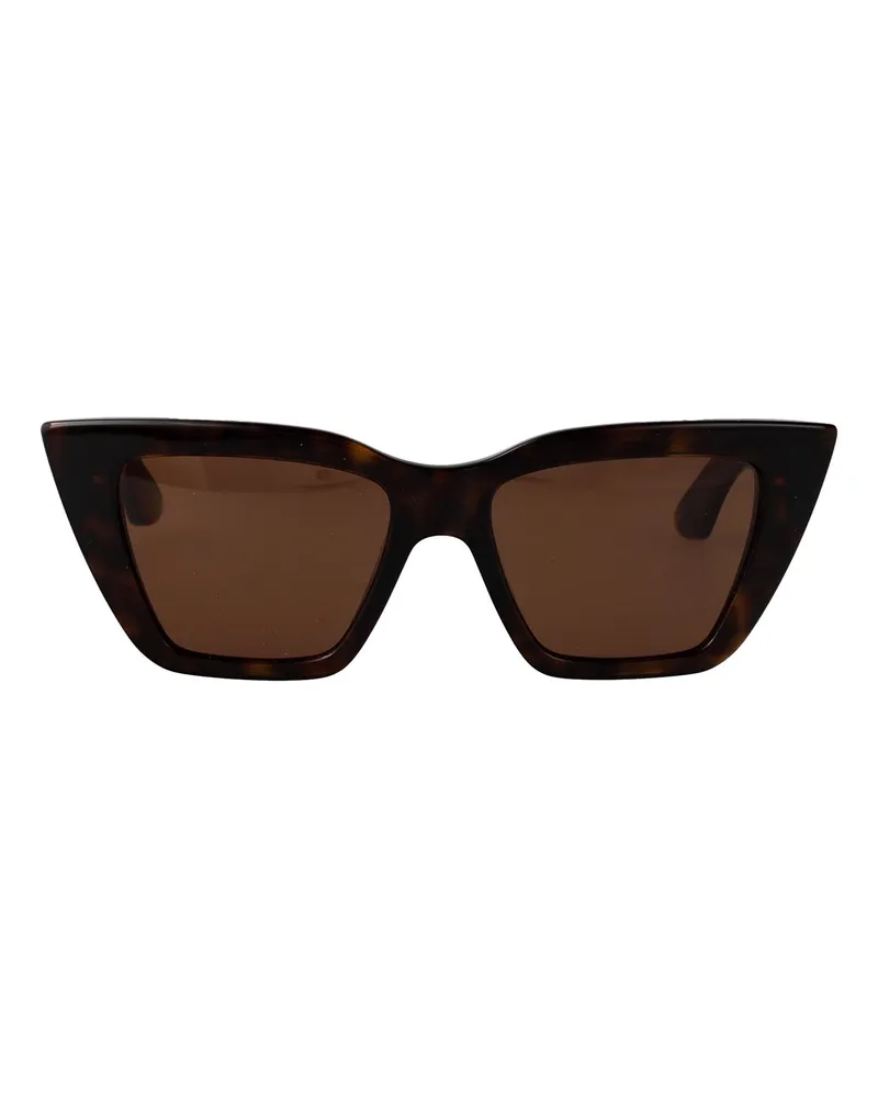 Alexander McQueen Sonnenbrille - Braun Braun