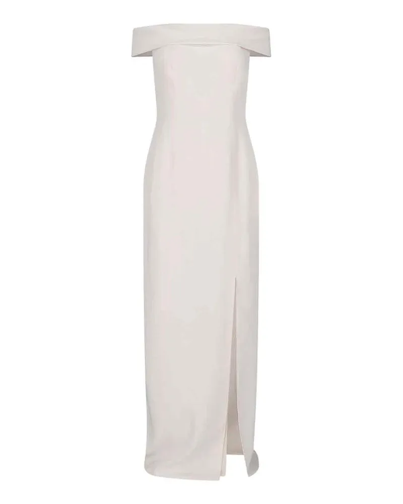 Ralph Lauren Maxikleid - Weiß Weiß