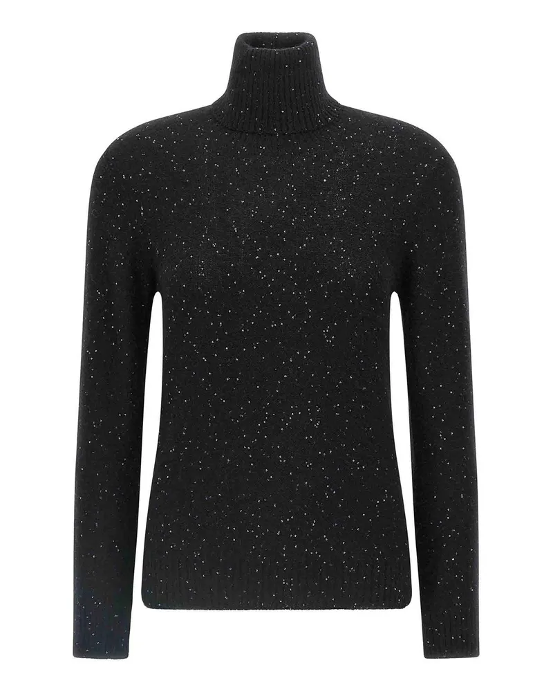 Fabiana Filippi Rundhalspullover - Schwarz Schwarz