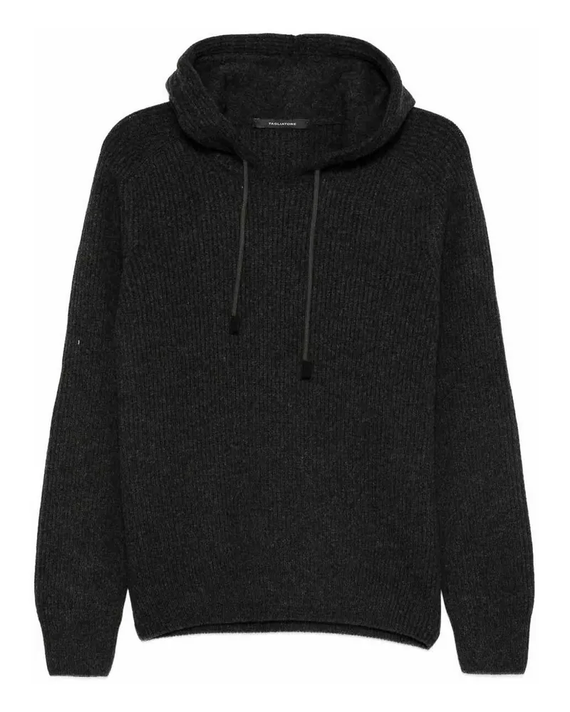 Tagliatore Rundhalspullover - Grau Grau