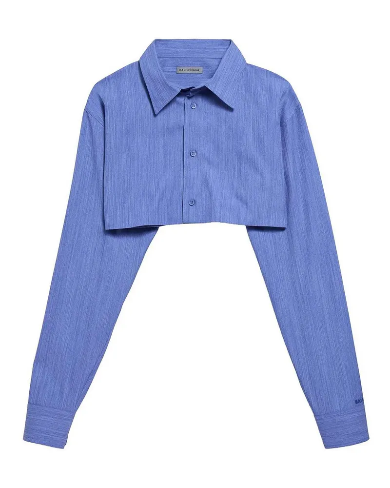 Balenciaga Hemd - Blau Blau