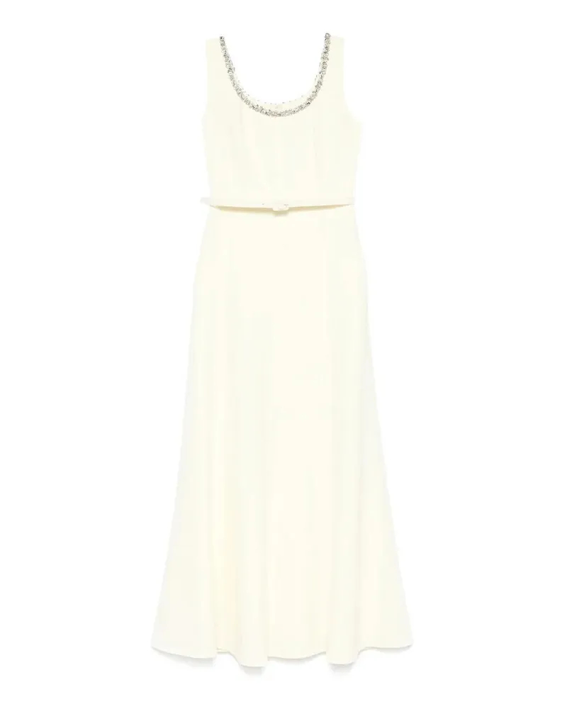 Roland Mouret Knielanges Kleid - Gelb Gelb