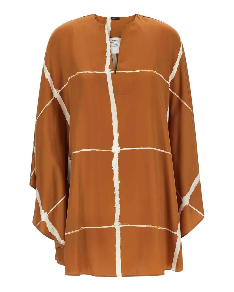 Kiton Bluse - Braun Braun