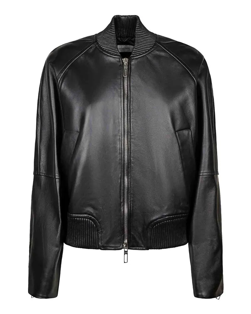 SPORTMAX Bomberjacke - Schwarz Schwarz
