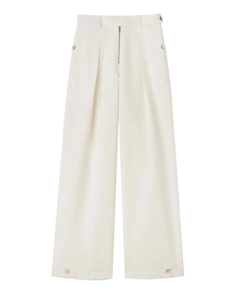 Jil Sander Casual Hose - Weiß Weiß