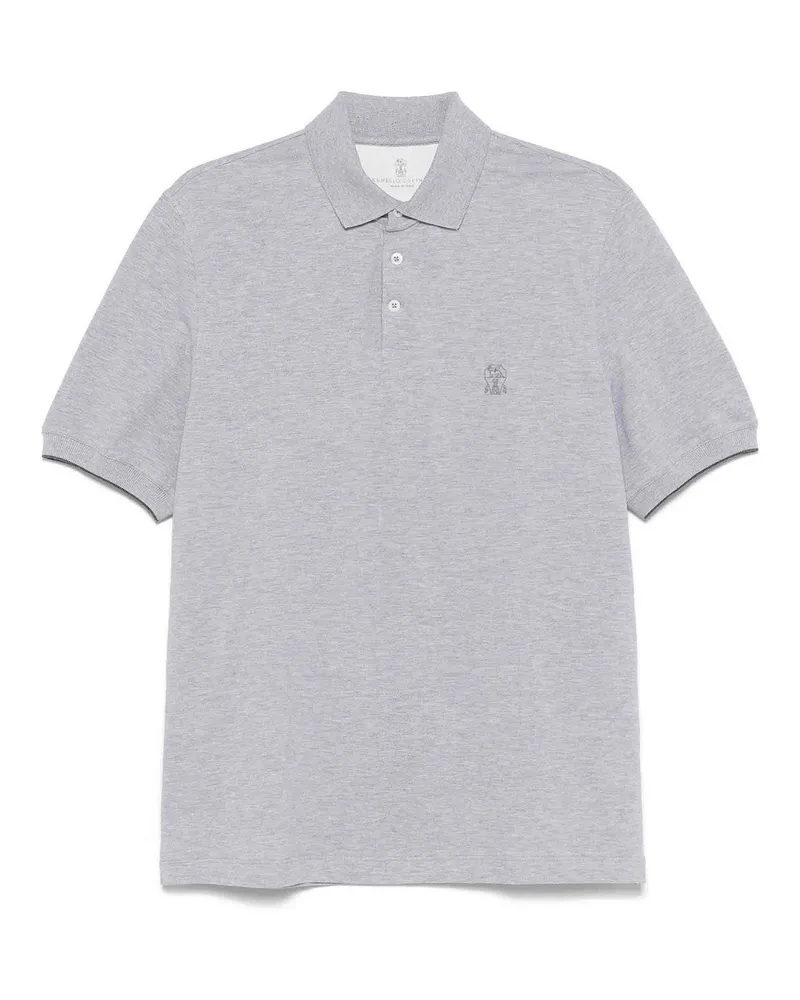 Brunello Cucinelli Poloshirt - Grau Grau
