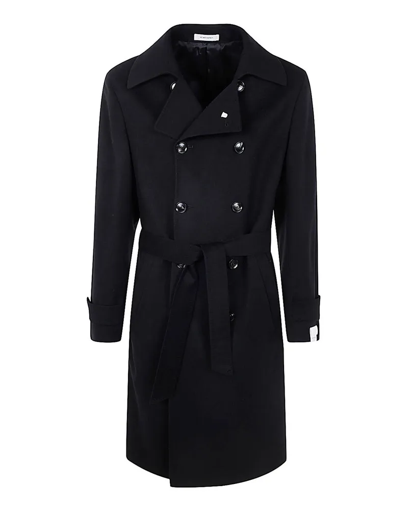 Sartoria Latorre Kurzer Mantel - Schwarz Schwarz