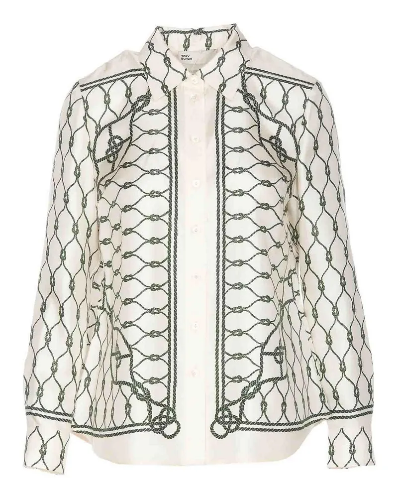 Tory Burch Hemd - Weiß Weiß