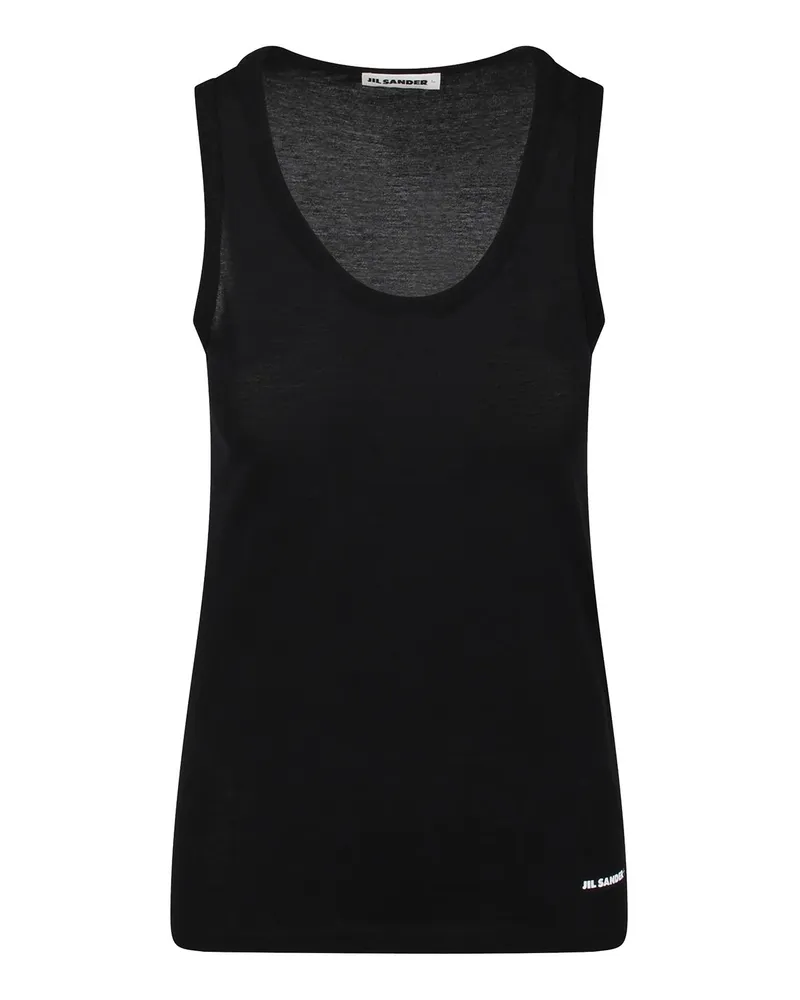 Jil Sander Top - Schwarz Schwarz