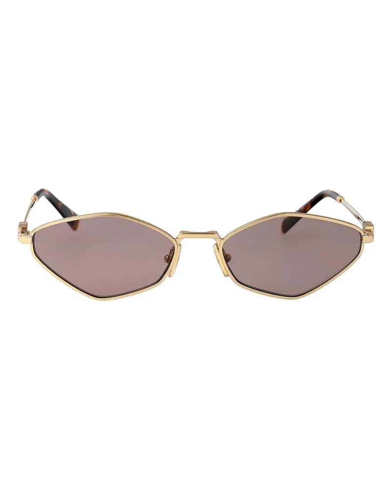Miu Miu Sonnenbrille - Gold Gold