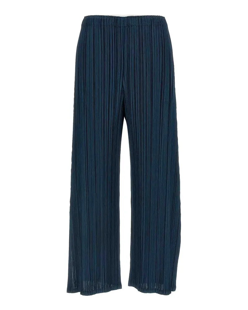 Issey Miyake Casual Hose - Blau Blau