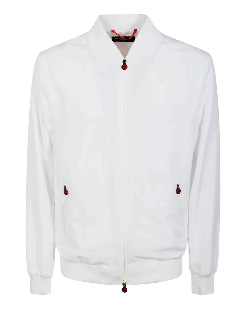 Kiton Casualjacke - Weiß Weiß
