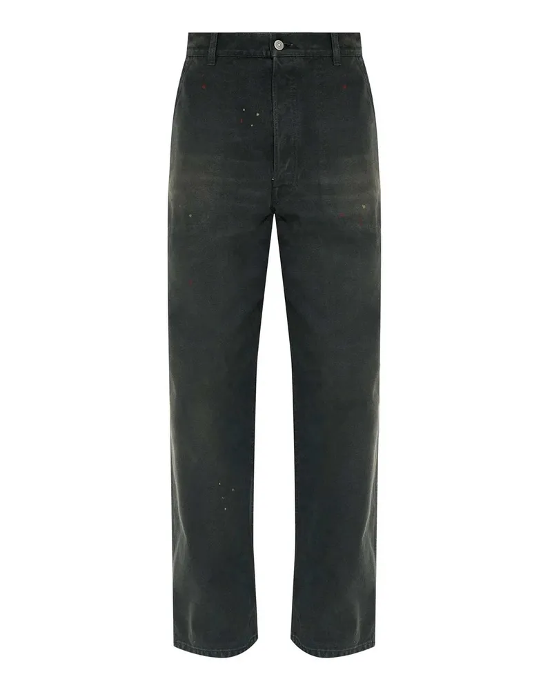 Maison Margiela Casual Hose - Schwarz Schwarz