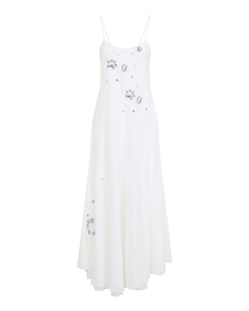 Ermanno Scervino Maxikleid - Weiß Weiß