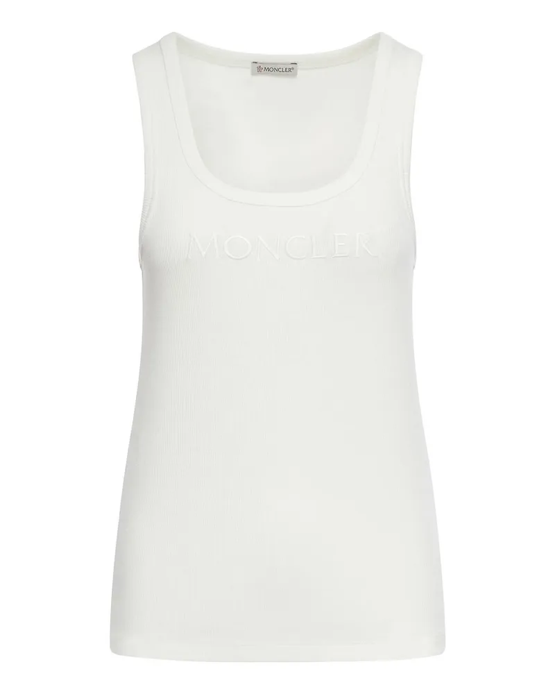 Moncler Top - Beige Weiß