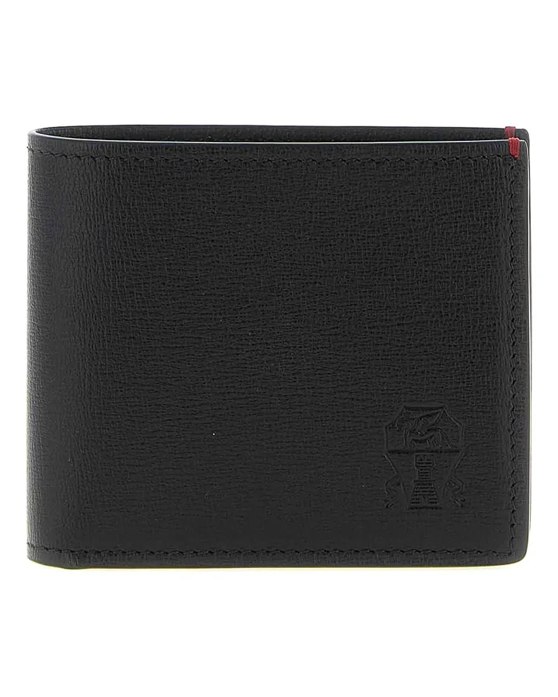 Brunello Cucinelli Portemonnaie - Schwarz Schwarz
