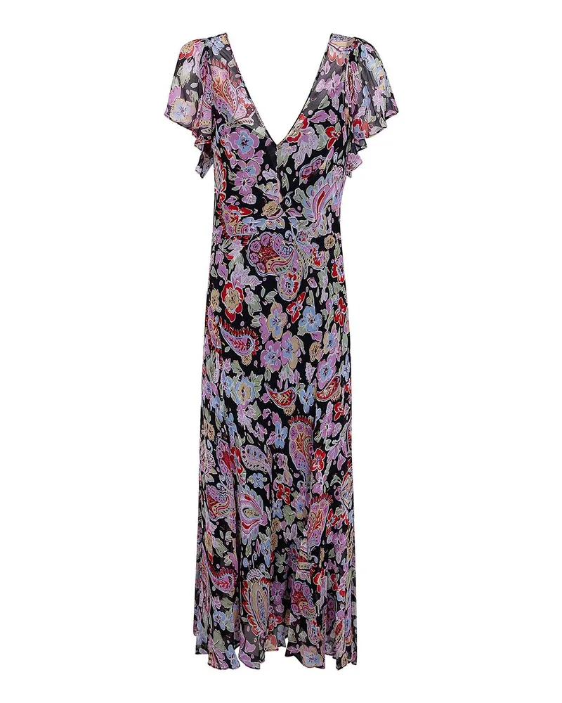 RIXO Maxikleid - Rosa Rosa