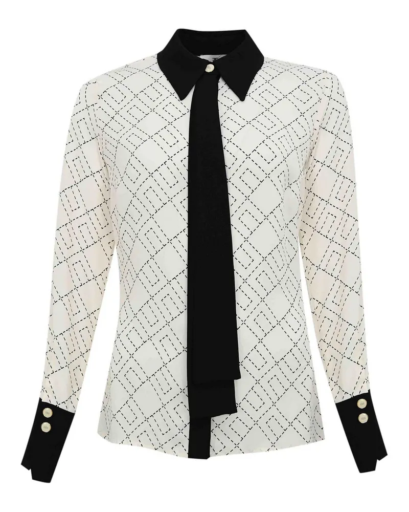 Elisabetta Franchi Hemd - Grau Grau
