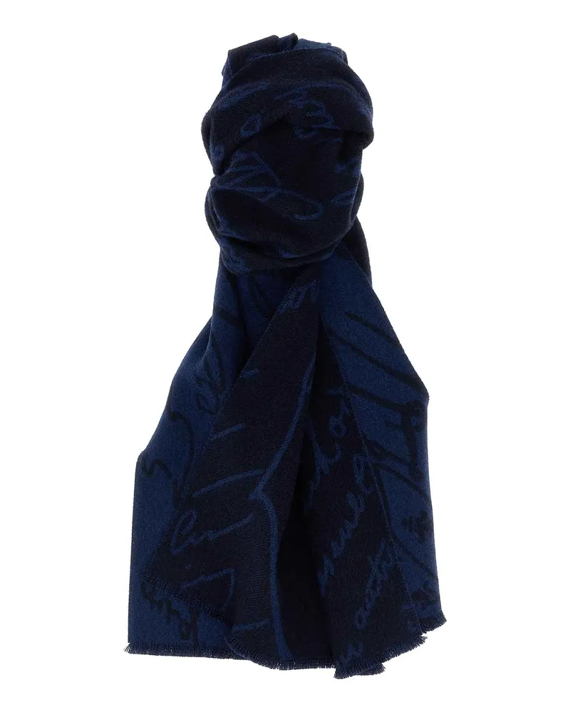 Berluti Schal - Blau Blau
