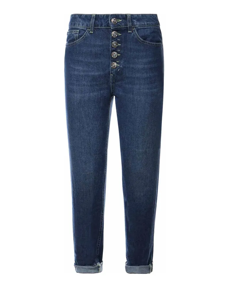 Dondup Straight Leg Jeans - Blau Blau