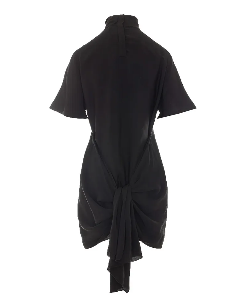 Alaïa Knielanges Kleid - Schwarz Schwarz