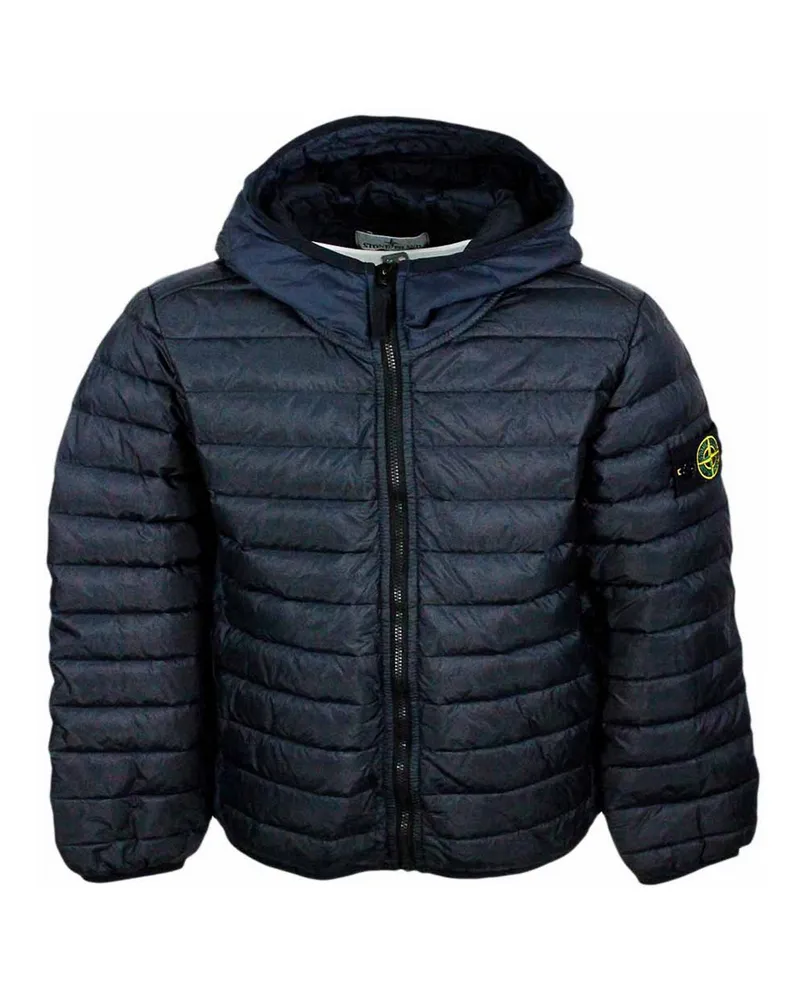 Stone Island Kurzer Mantel - Blau Blau