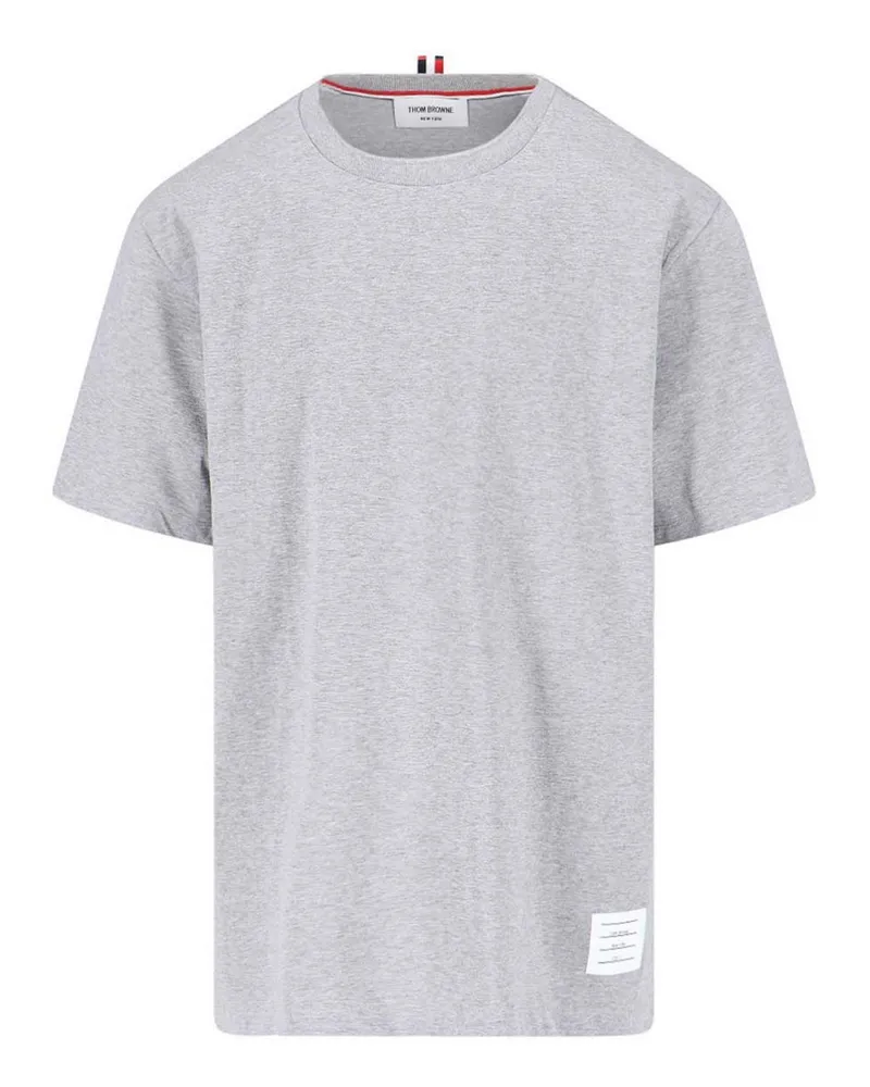 Thom Browne T-Shirt - Grau Grau