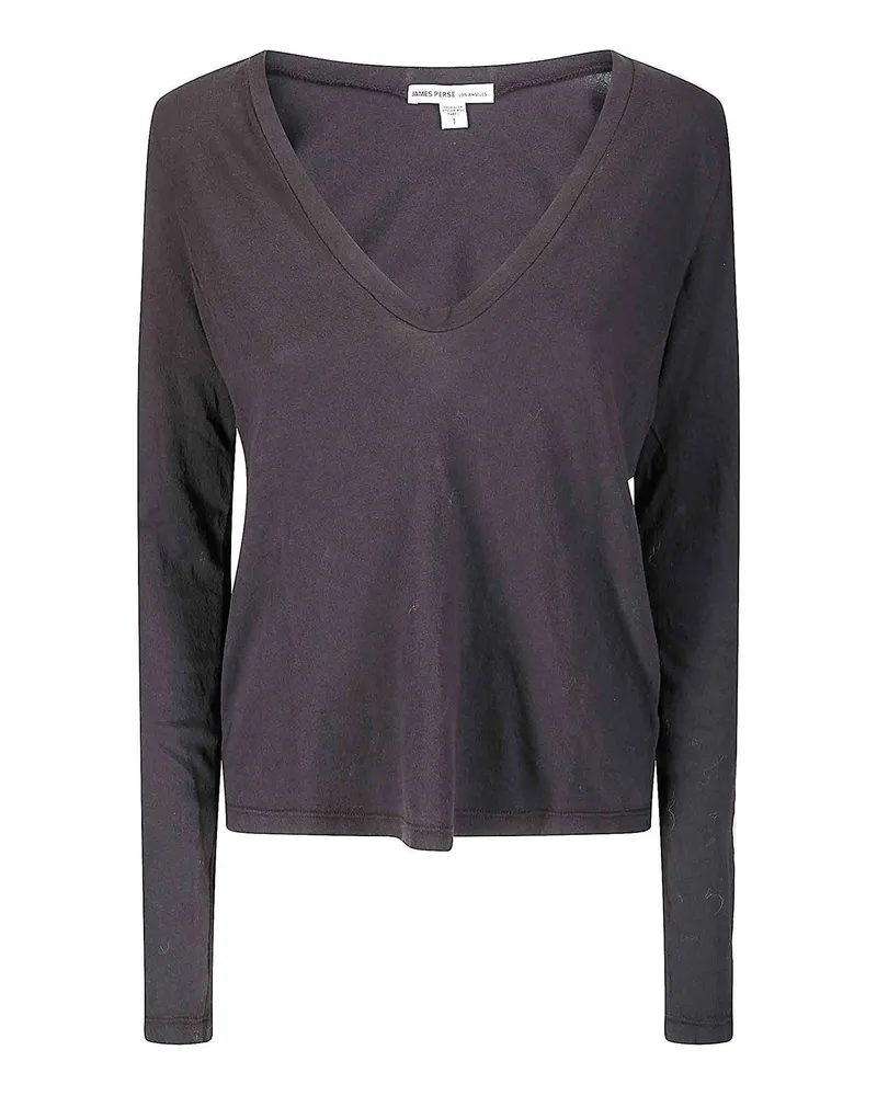 James Perse T-Shirt - Schwarz Schwarz