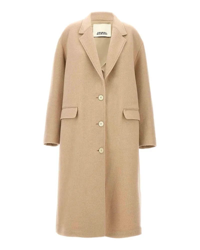 Isabel Marant Kurzer Mantel - Beige Beige