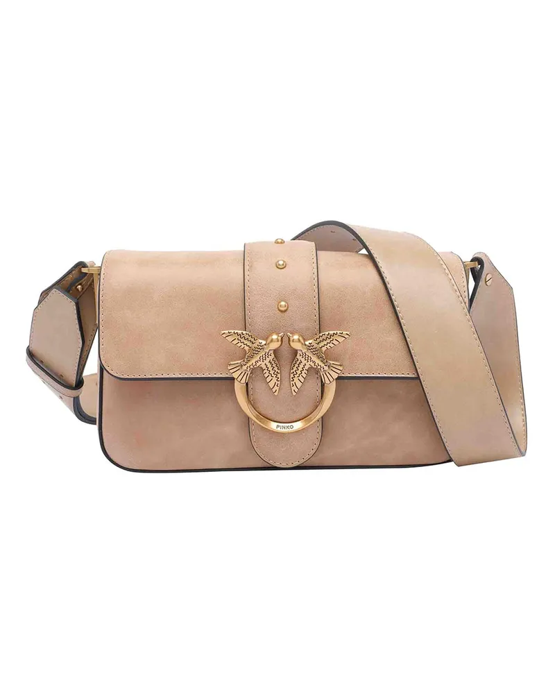 Pinko Schultertasche - Beige Beige