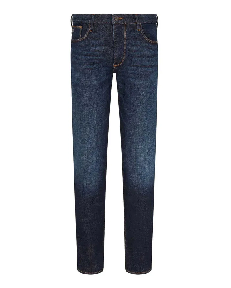 Emporio Armani Bootcut Jeans - Blau Blau