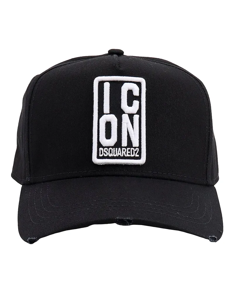 Dsquared2 Hut - Schwarz Schwarz