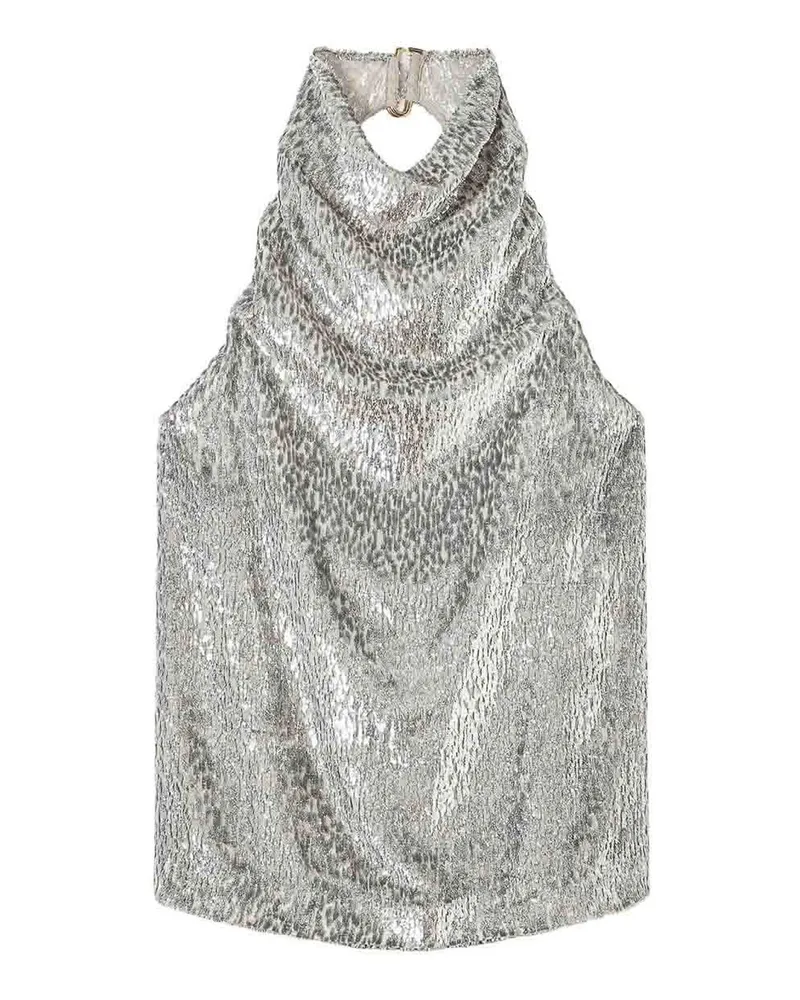 Stella McCartney Top - Silber Silber