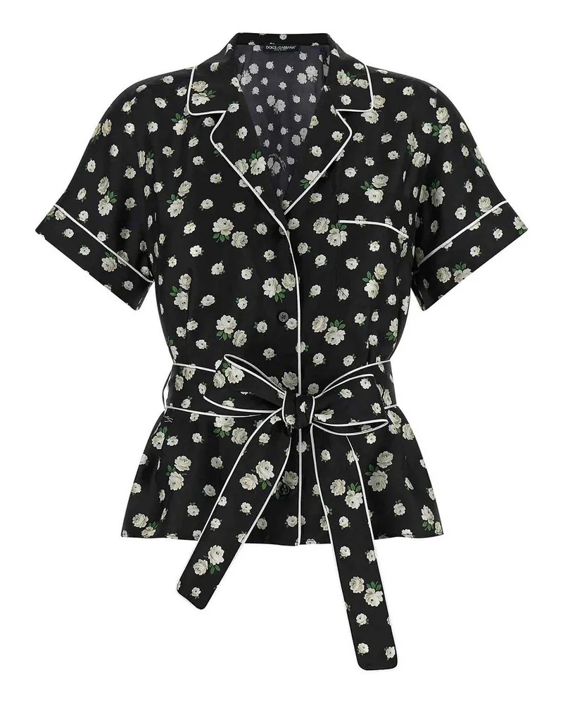 Dolce & Gabbana Hemd - Schwarz Schwarz