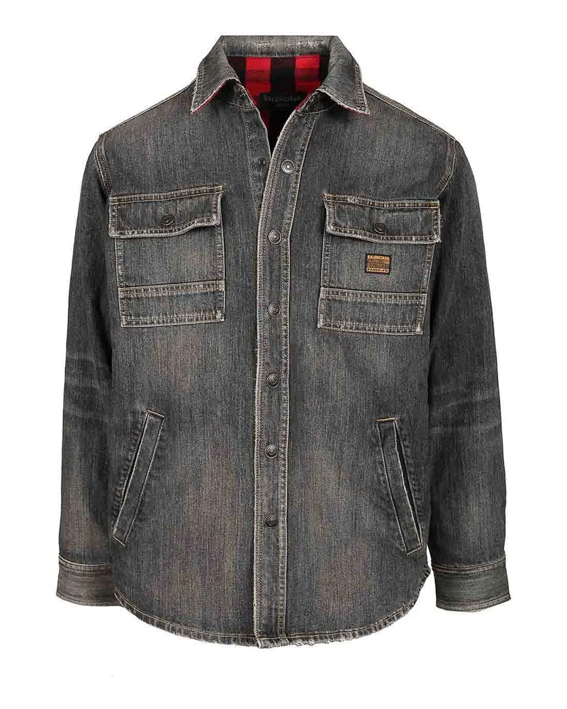 Balenciaga Hemd - Grau Grau