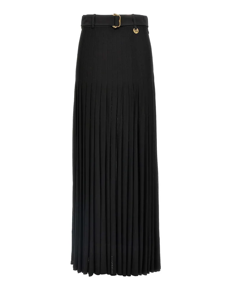 Burberry Midirock - Schwarz Schwarz