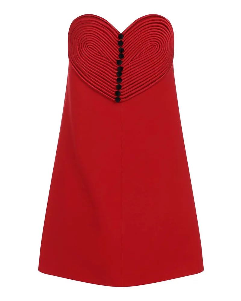 Valentino Garavani Kurzes Kleid - Rot Rot