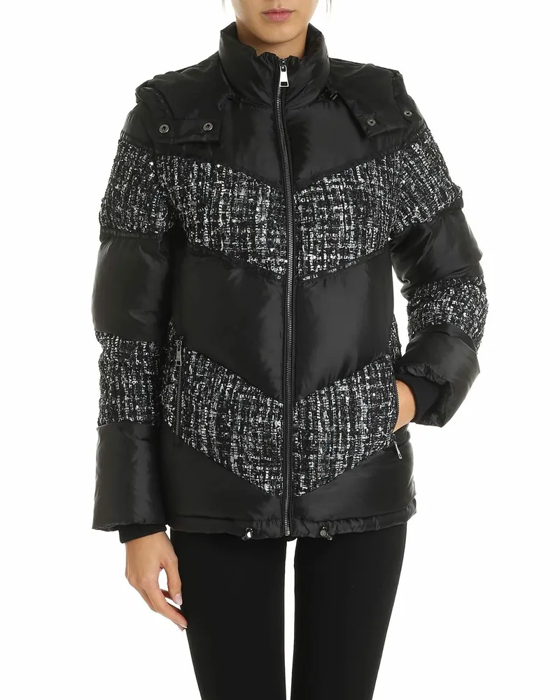 Karl Lagerfeld Daunenmantel - Schwarz Schwarz