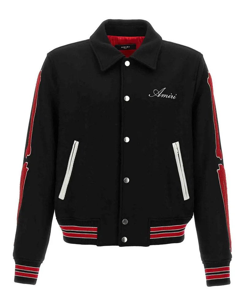 Amiri Bomberjacke - Schwarz Schwarz