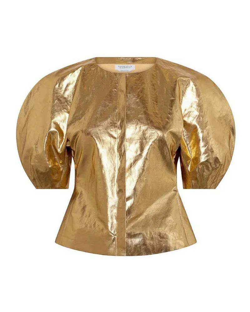 Gabriela Hearst Top - Gold Gold