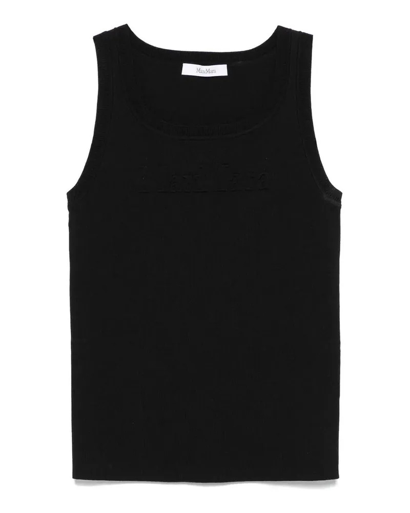 Max Mara Top - Schwarz Schwarz