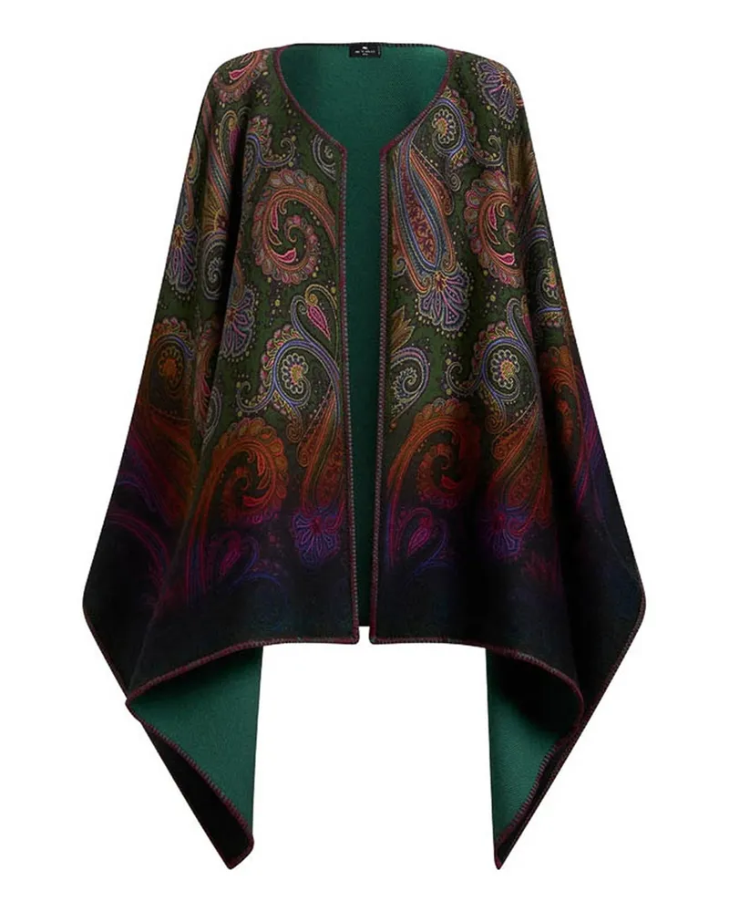 Etro Cape - Grün Grün
