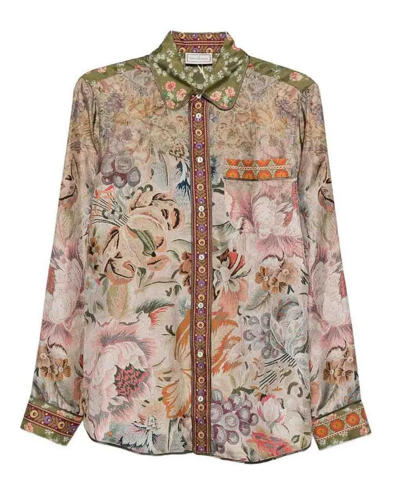 Pierre-Louis Mascia Hemd - Beige Beige