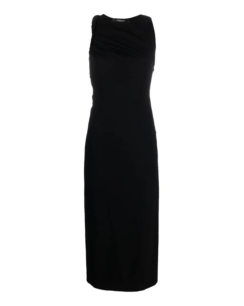 Versace Maxikleid - Schwarz Schwarz