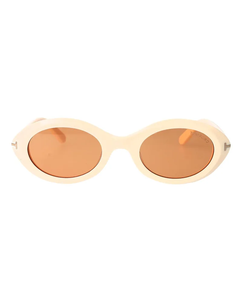 Tom Ford Sonnenbrille - Weiß Weiß