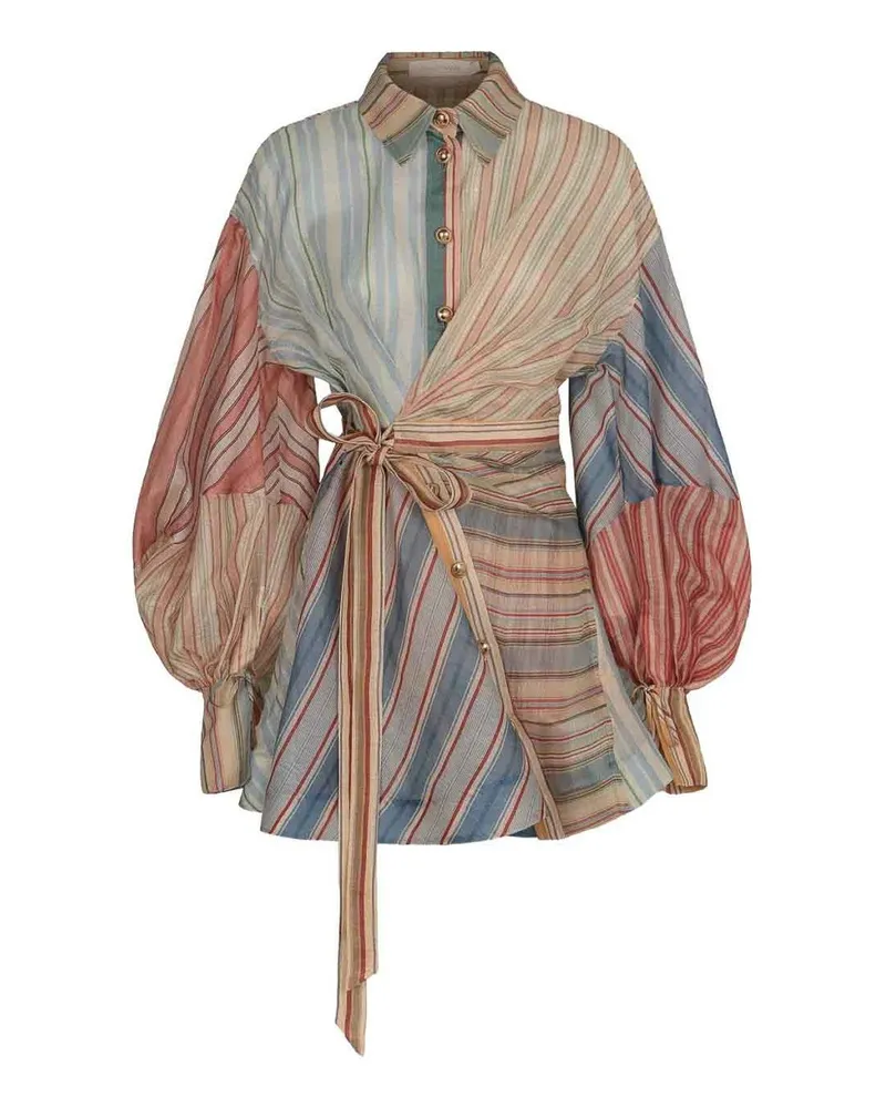 Zimmermann Kurzes Kleid - Bunt Bunt