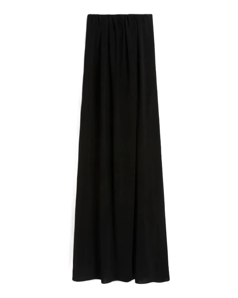 Max Mara Maxikleid - Schwarz Schwarz