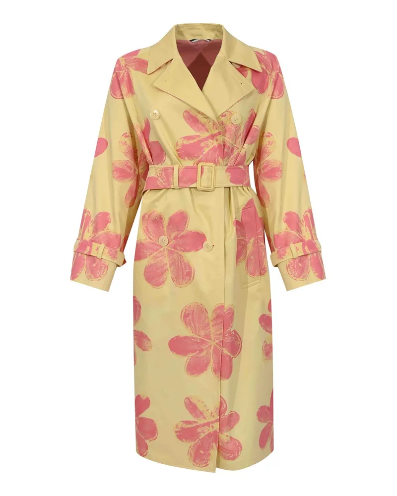 Max Mara Trenchcoat - Gelb Gelb